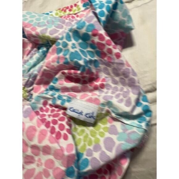 Kelly's Kids Dress Girls Size 3 4 Watercolor Multi Color Peonies - Picture 5 of 7